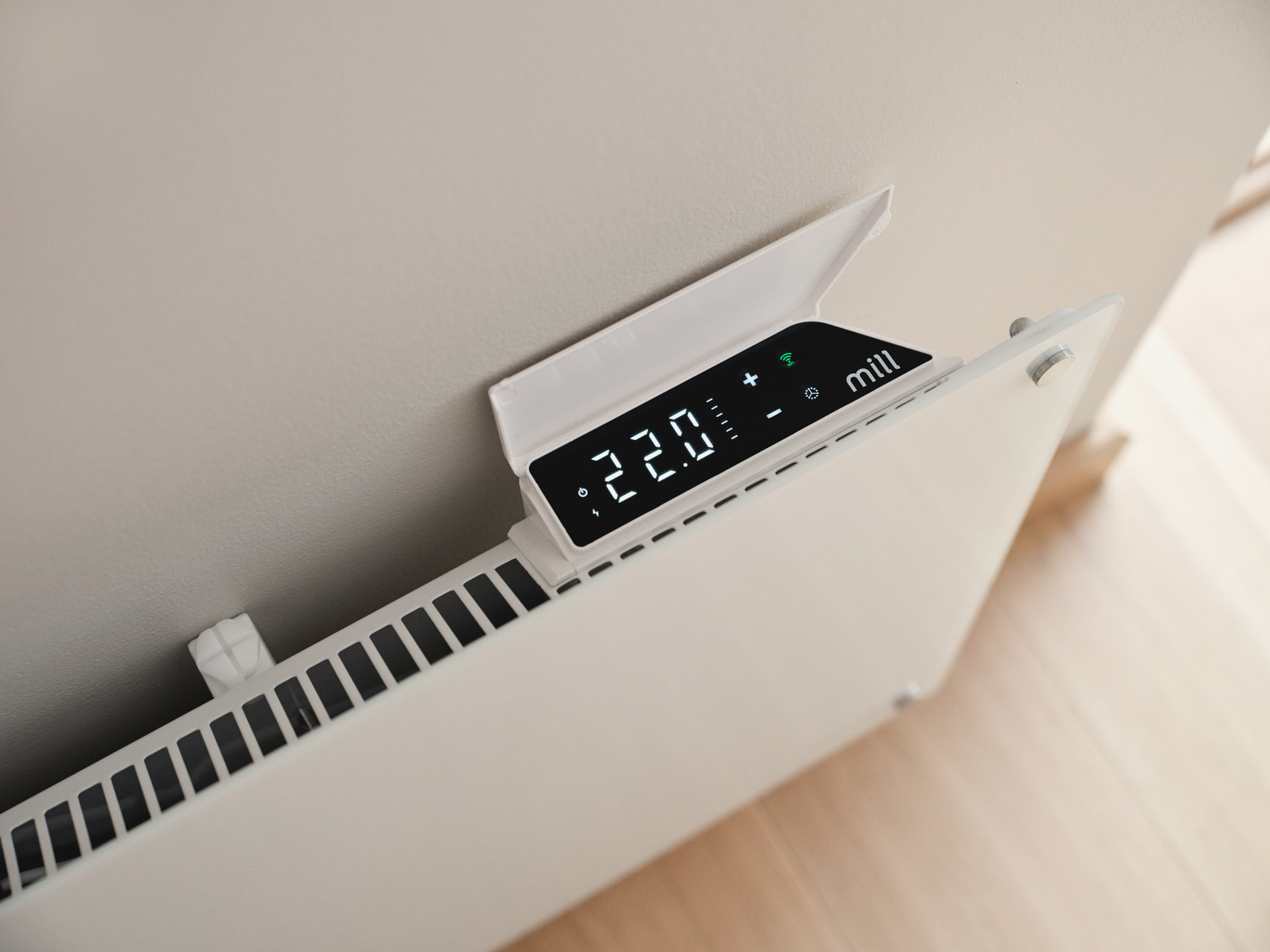 mill Glass smart wifi panelovn gl1000wifi4