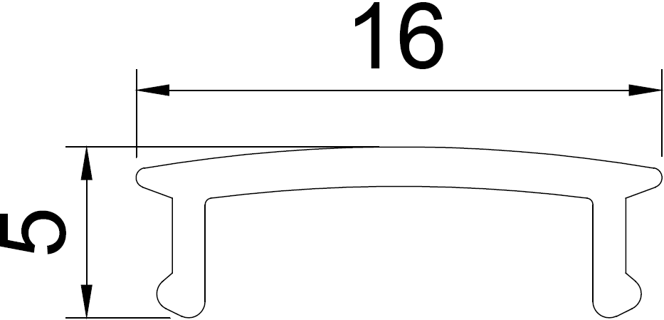 aneta lighting Scanstrip slim/deep/indirect cover, hvit