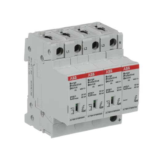 abb Overspenningsvern t2 3n 80-440s p qs