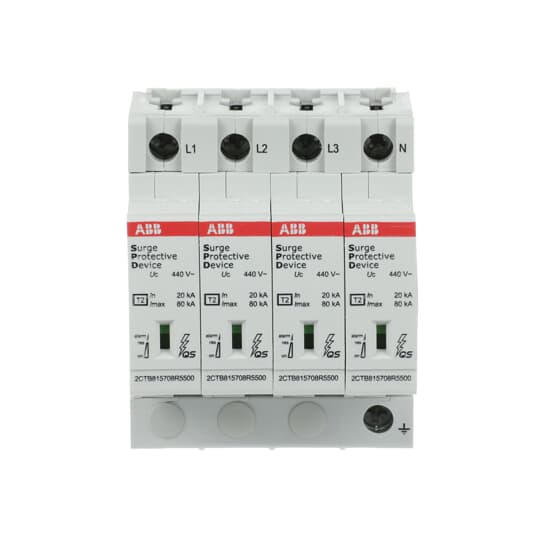 abb Overspenningsvern t2 4l 80-440s p qs