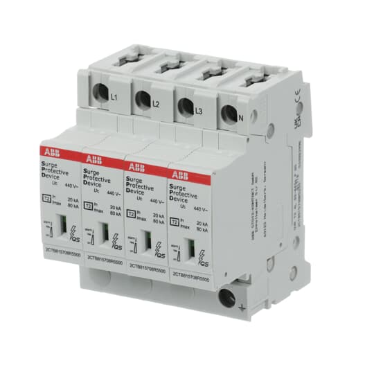 abb Overspenningsvern t2 4l 80-440s p qs