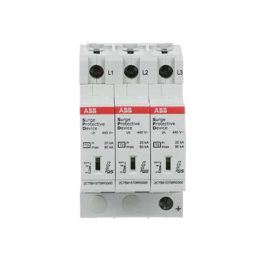 abb Overspenningsvern t2 3l 80-440s p qs