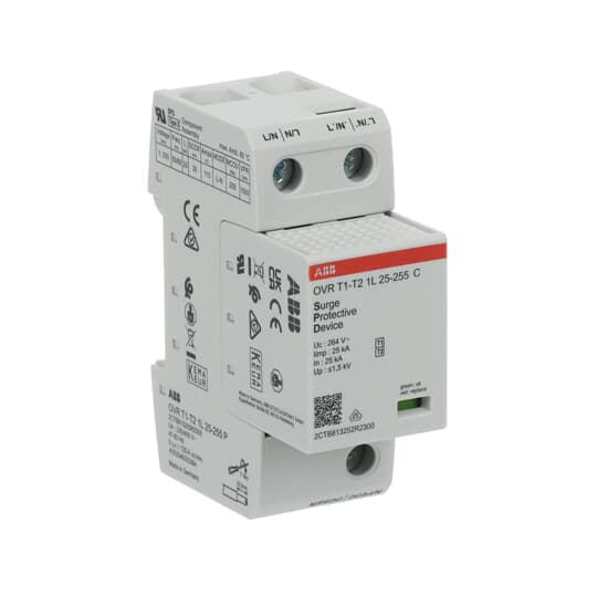 abb Overspenningsvern t1-t2 1l 25-255 p