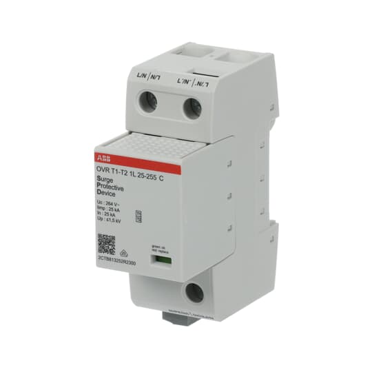 abb Overspenningsvern t1-t2 1l 25-255 p ts