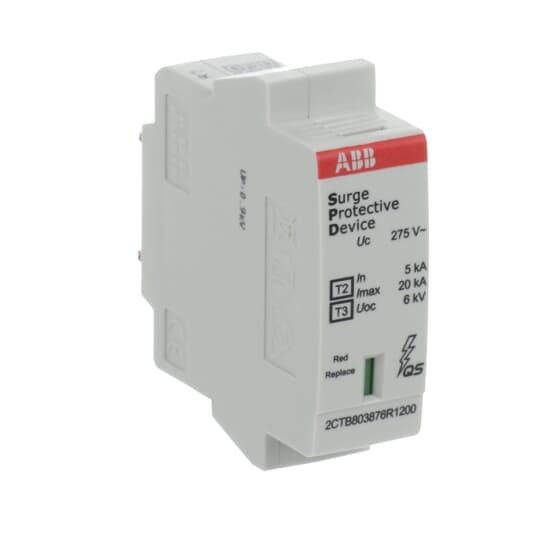 abb smart buildings Överspänningsskydd fastighet ovr t2-t3 l c qs