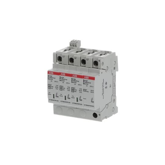 abb smart buildings Överspänningsskydd fastighet ovr t2-t3 3p+n p ts qs
