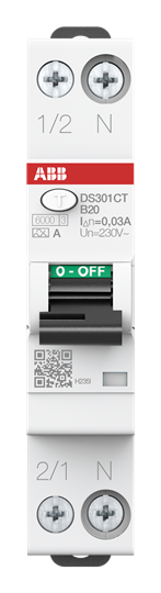 JORDFEILAUTOMAT DS301CT B20 30mA
