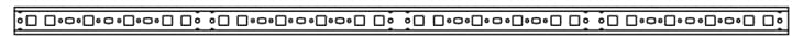 abb Din-skinne ed4 35mm x 15mm l=994mm