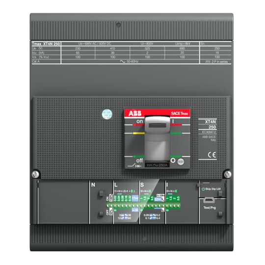 XT4S 160 EKIP I IN=100A 4P F F