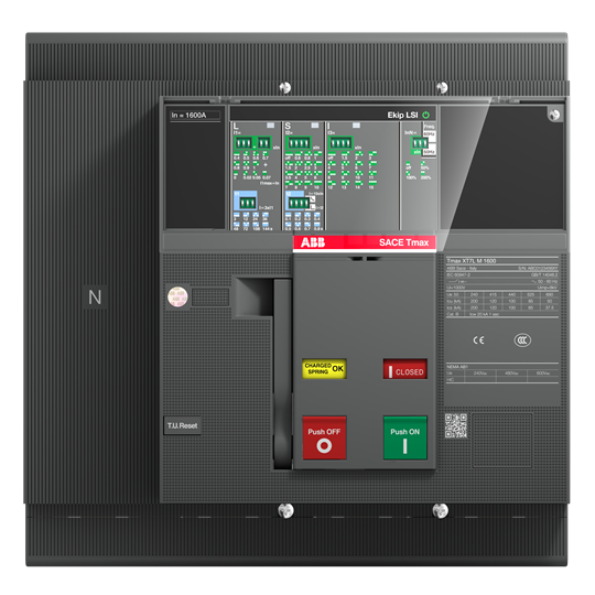XT7S M 800 Ekip Dip LSI In=800A 4p F F