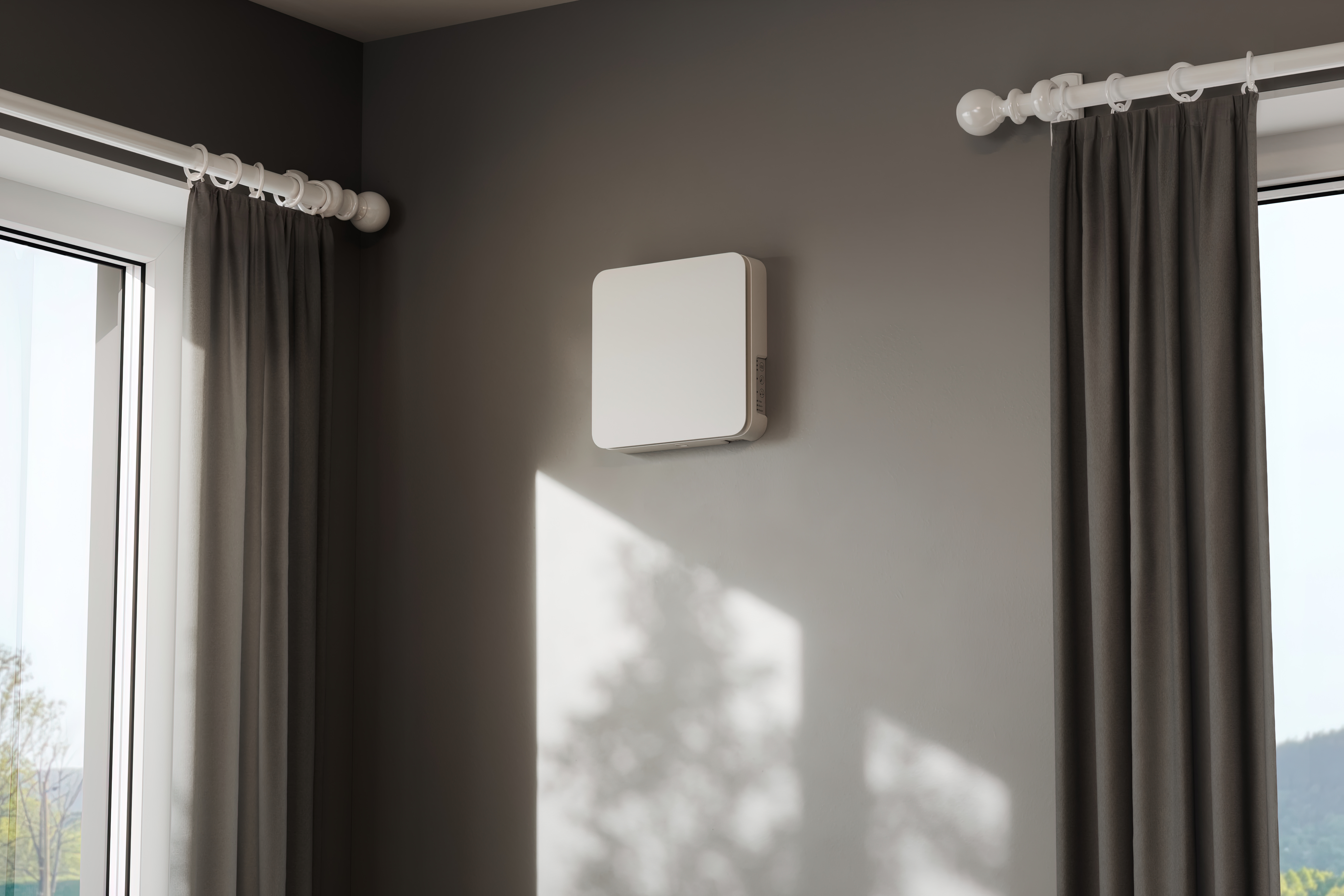 flexit Romventilator aura one w 100 hvit