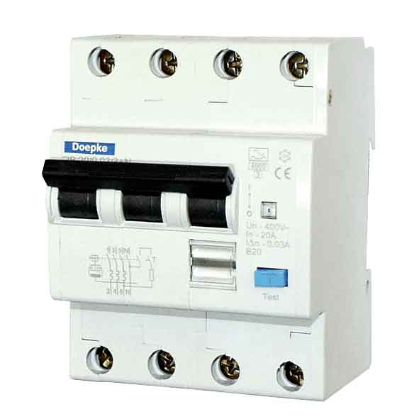 Jordfeilautomat FID4 JFB/AUT 32A D 4P 30mA 4M