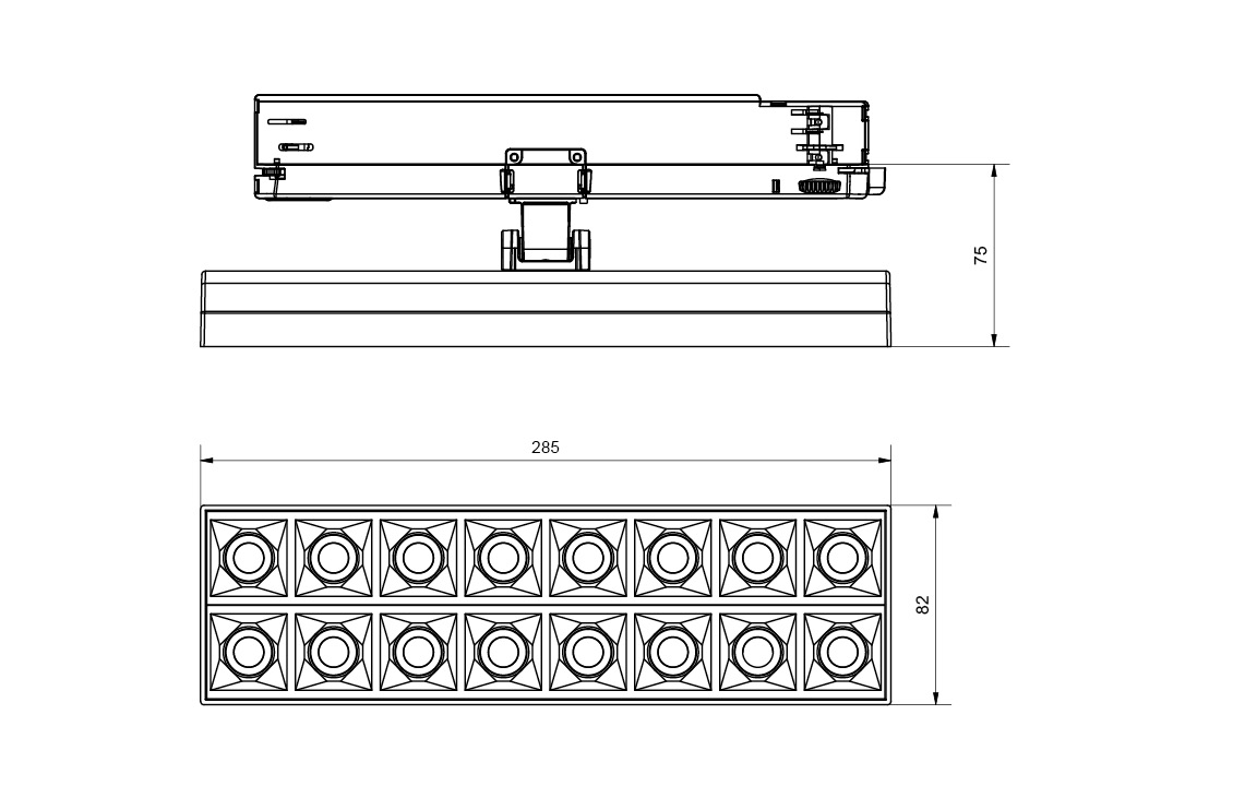 sg armaturen Kohdevalaisin inspire 300 3-v va 3000k dali