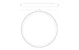 sg armaturen Påputs-/pendelarmatur disc 480 connect vit 930