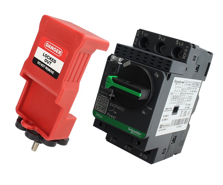gylling Lockout for hovedbryter stor, cbl62