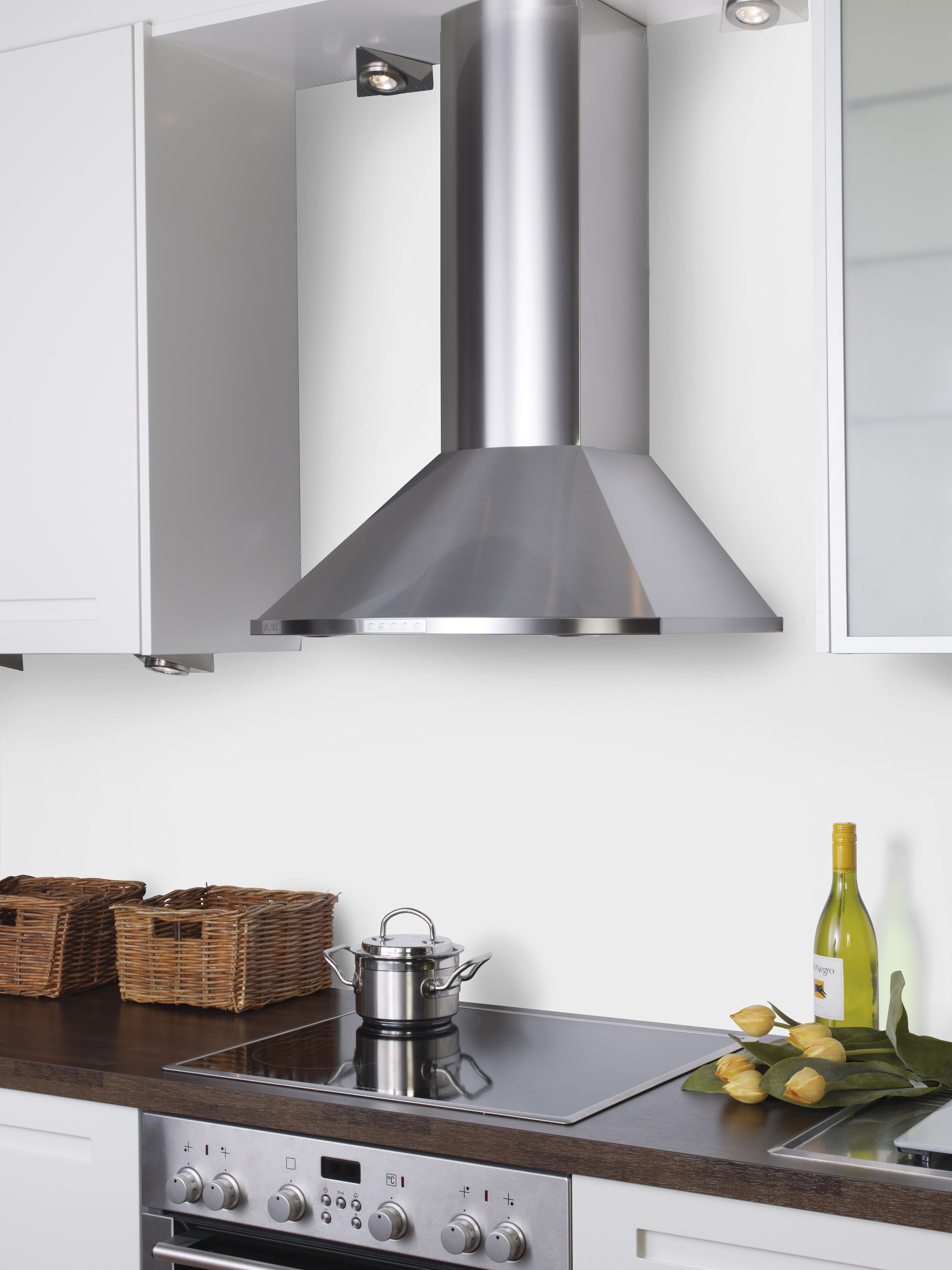 flexit Kjøkkenhette elegant e/f 60cm rf
