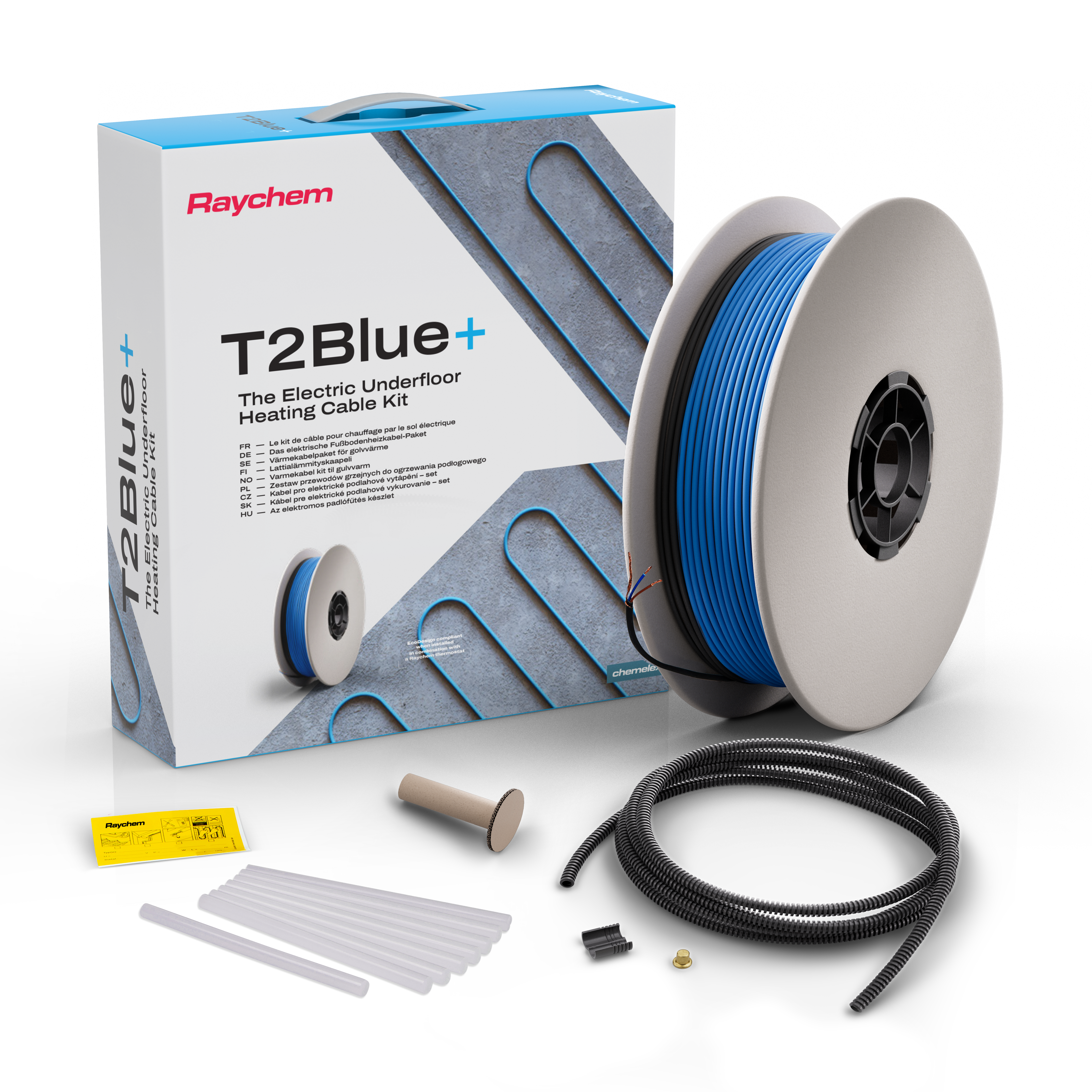 FLOOR HEATING CABLE R-BL12P-140M-1680W/T0