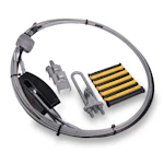 Bardunsats 50mm² m/ isolator, 19m