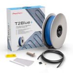 GULVVARMEKABEL T2BLÅ+7 50M 350W/230V