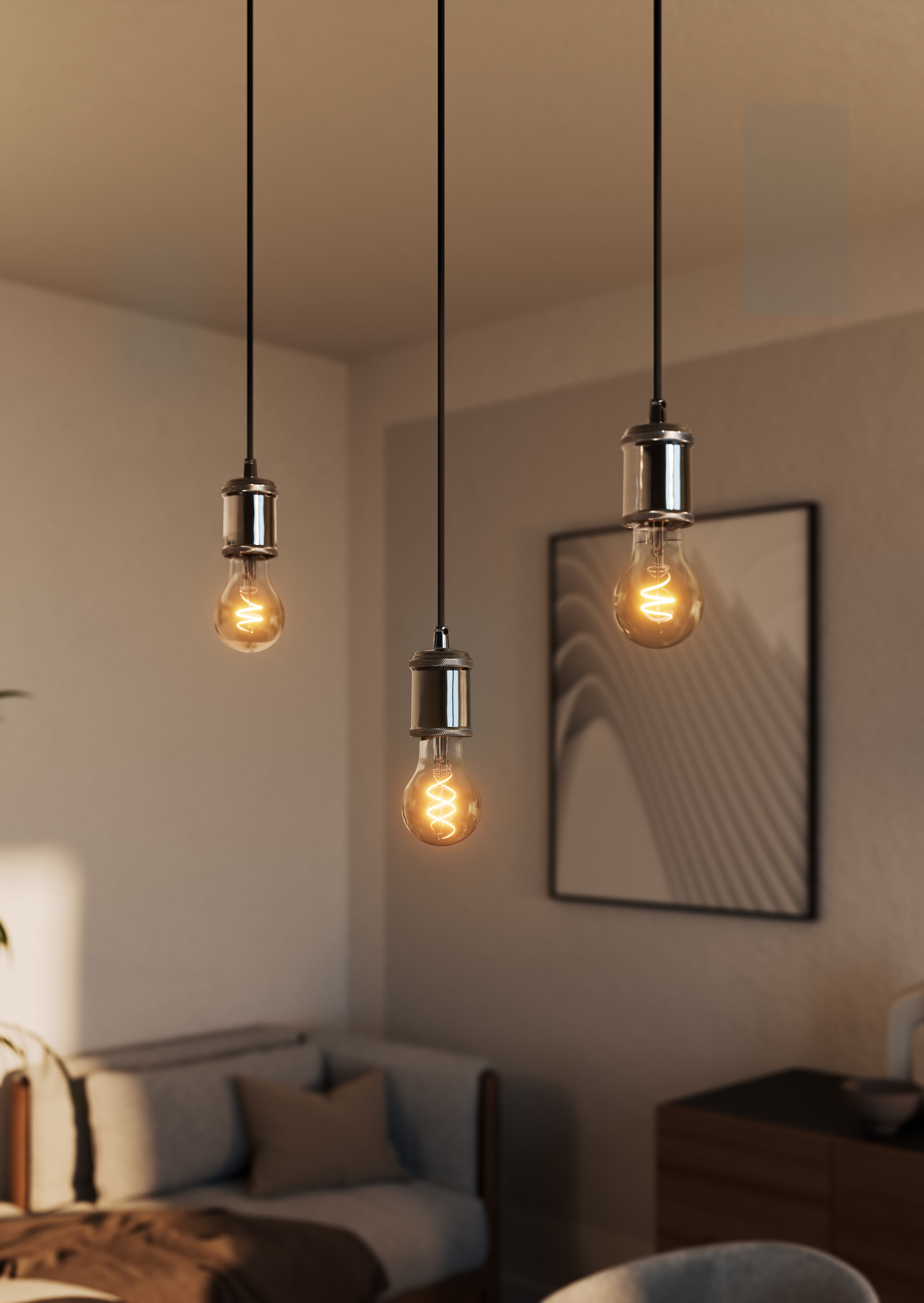 ledvance 1906 cla 60 spiral dim 806lm 922 gld e27