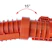 pipelife Divio kabelrør 75mm-0,37m. 1000n rød