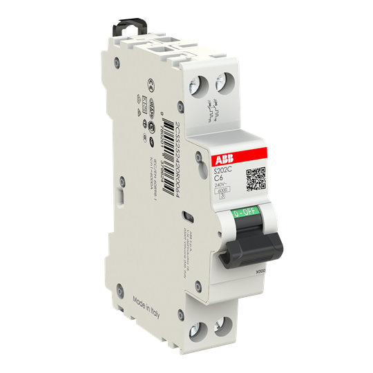 abb Automatsikring s202c-c6 kompakt