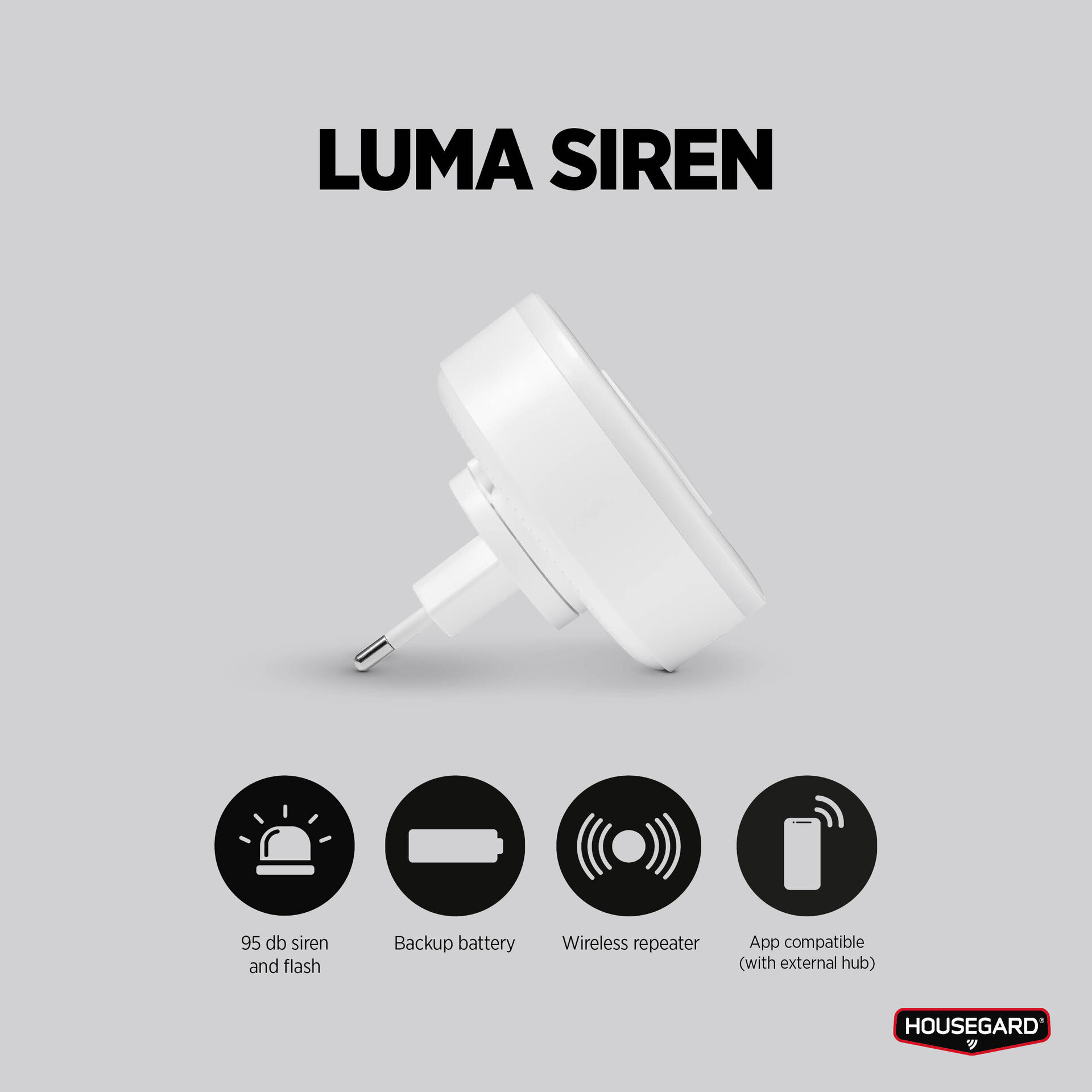 housegard Wireless siren housegard wireless siren 230v