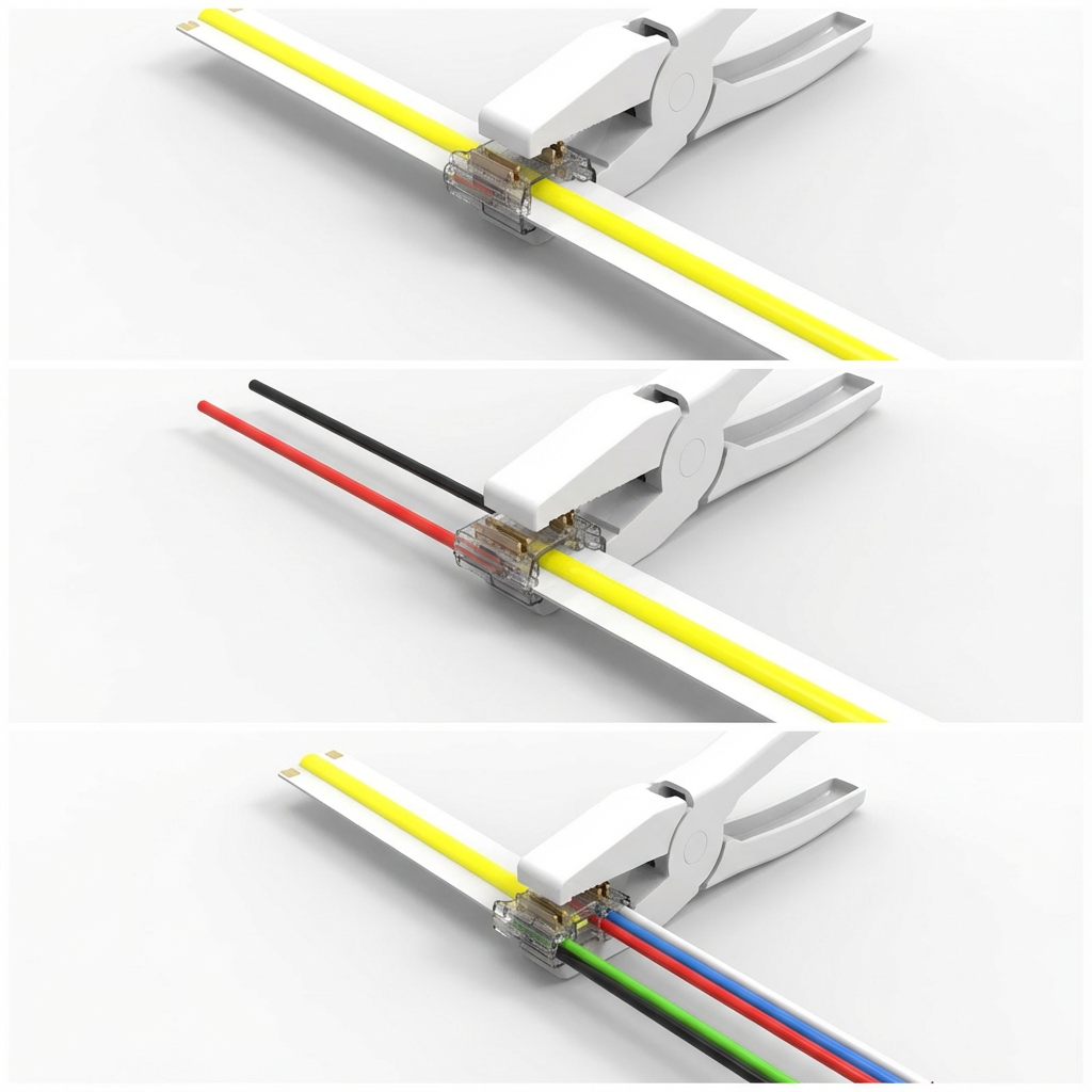 aneta lighting Scanstrip quick rgbw feed 12mm