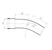 pipelife 75-30° protectline bend r=2,0 rød