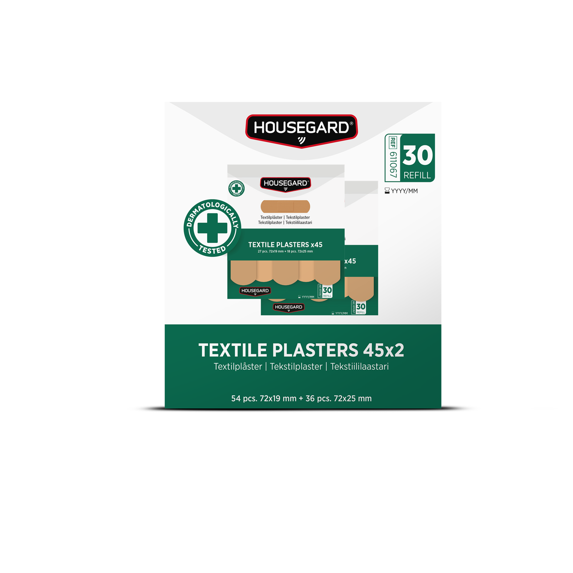 gpbm nordic Tekstilplaster 2 x 45 stk