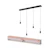 ledvance Decor pendant needle linear 4xe27 grey