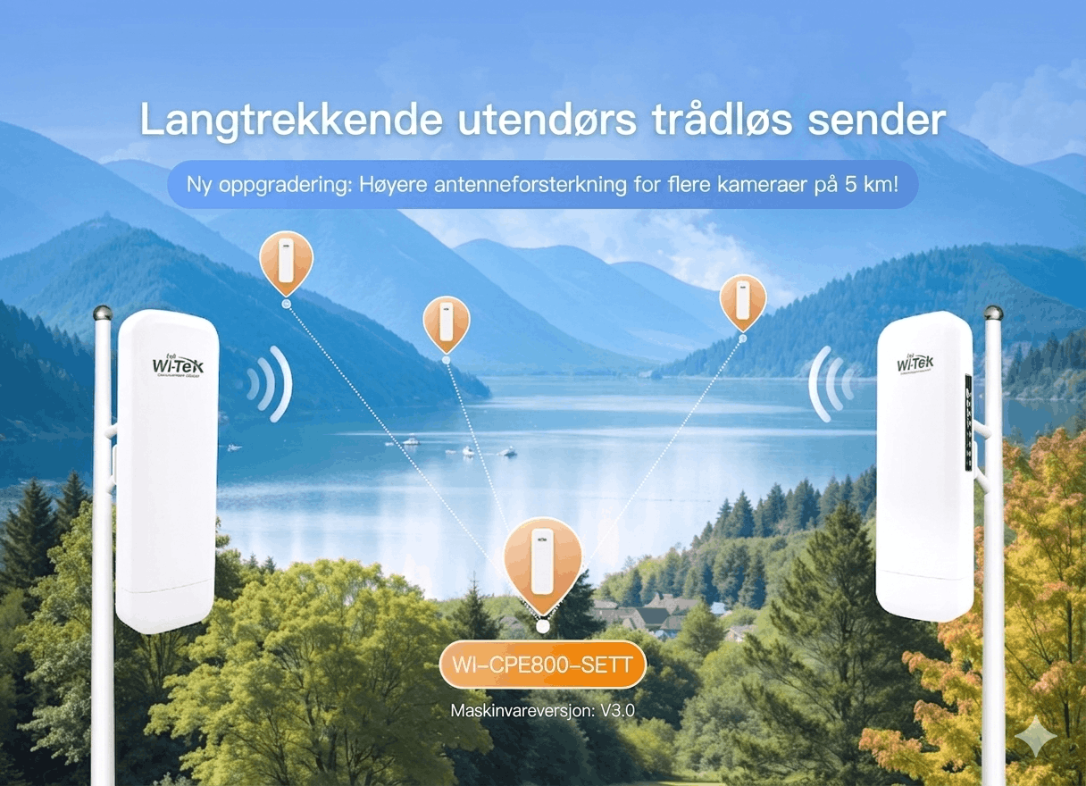 støk handel Witek wi-cpe800-kit