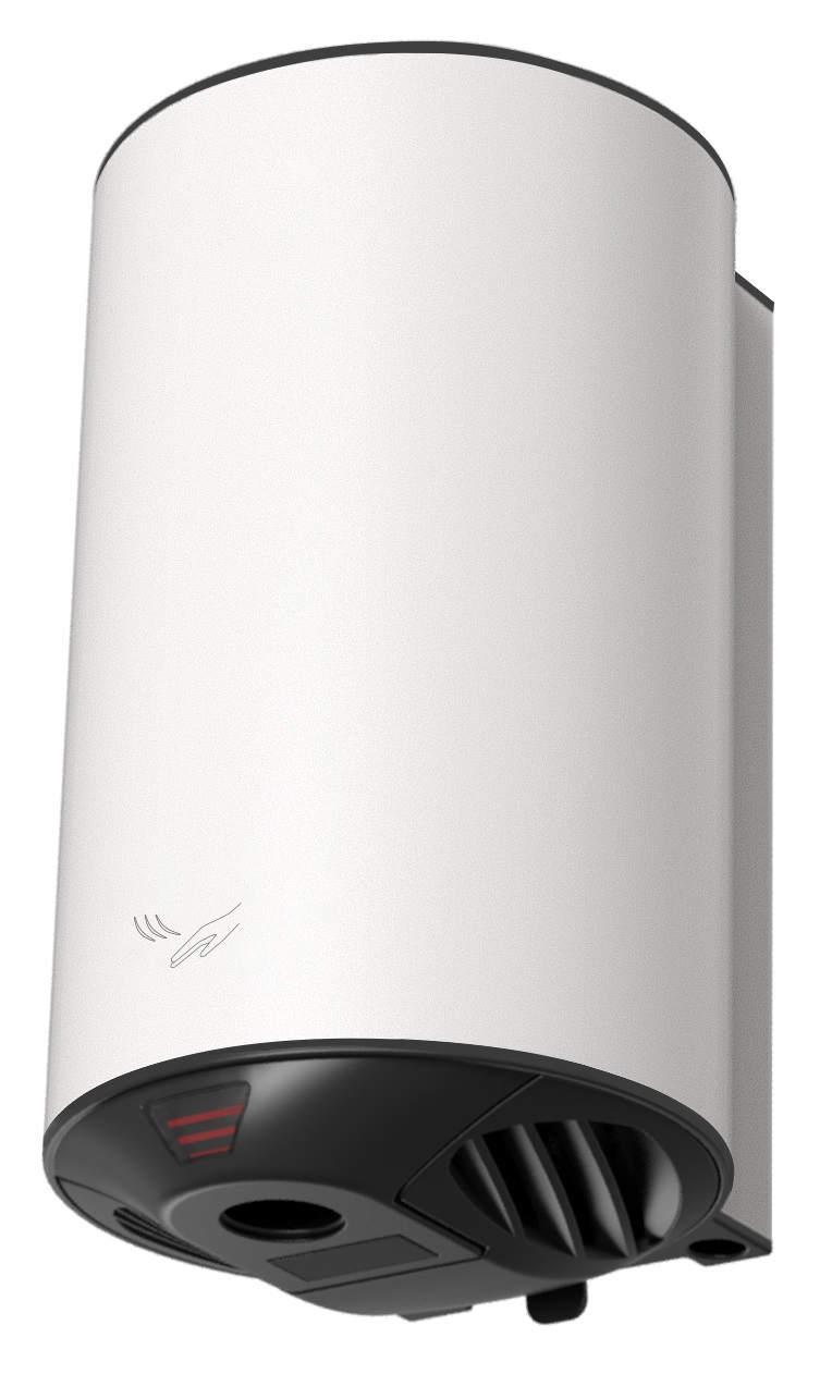 wimpel Håndtørker mini fast ii 1250w ip13 hvit