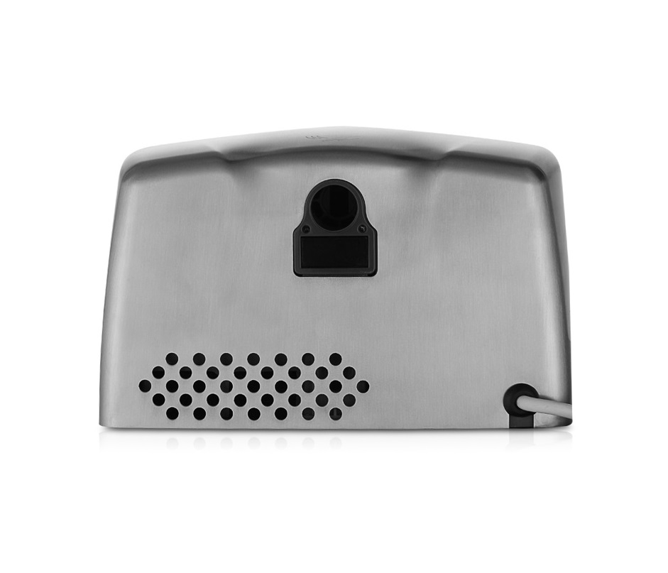 wimpel Håndtørker mini smart 1250w ipx1 krom horisontal