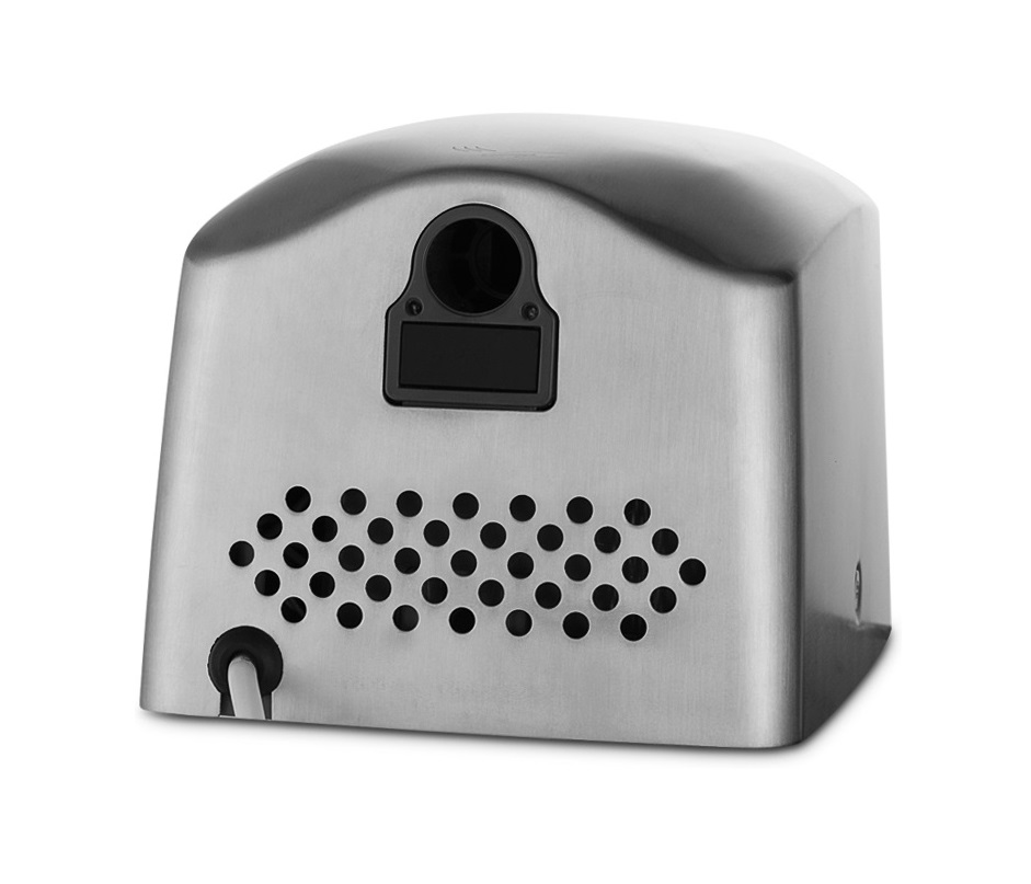 wimpel Håndtørker mini smart 1250w ipx1 krom vertikal