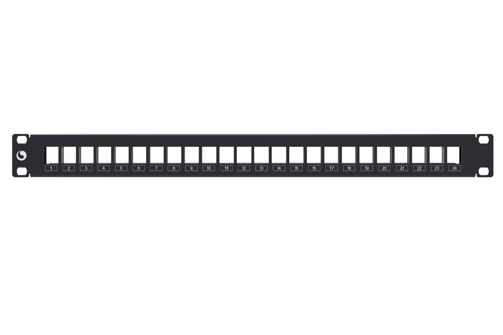 foss Patchepanel tomt for 24 slx kont., 1he