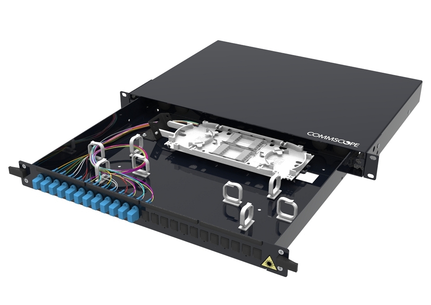 foss Fiberpanel m 12xlc duplx adaptere + pigt