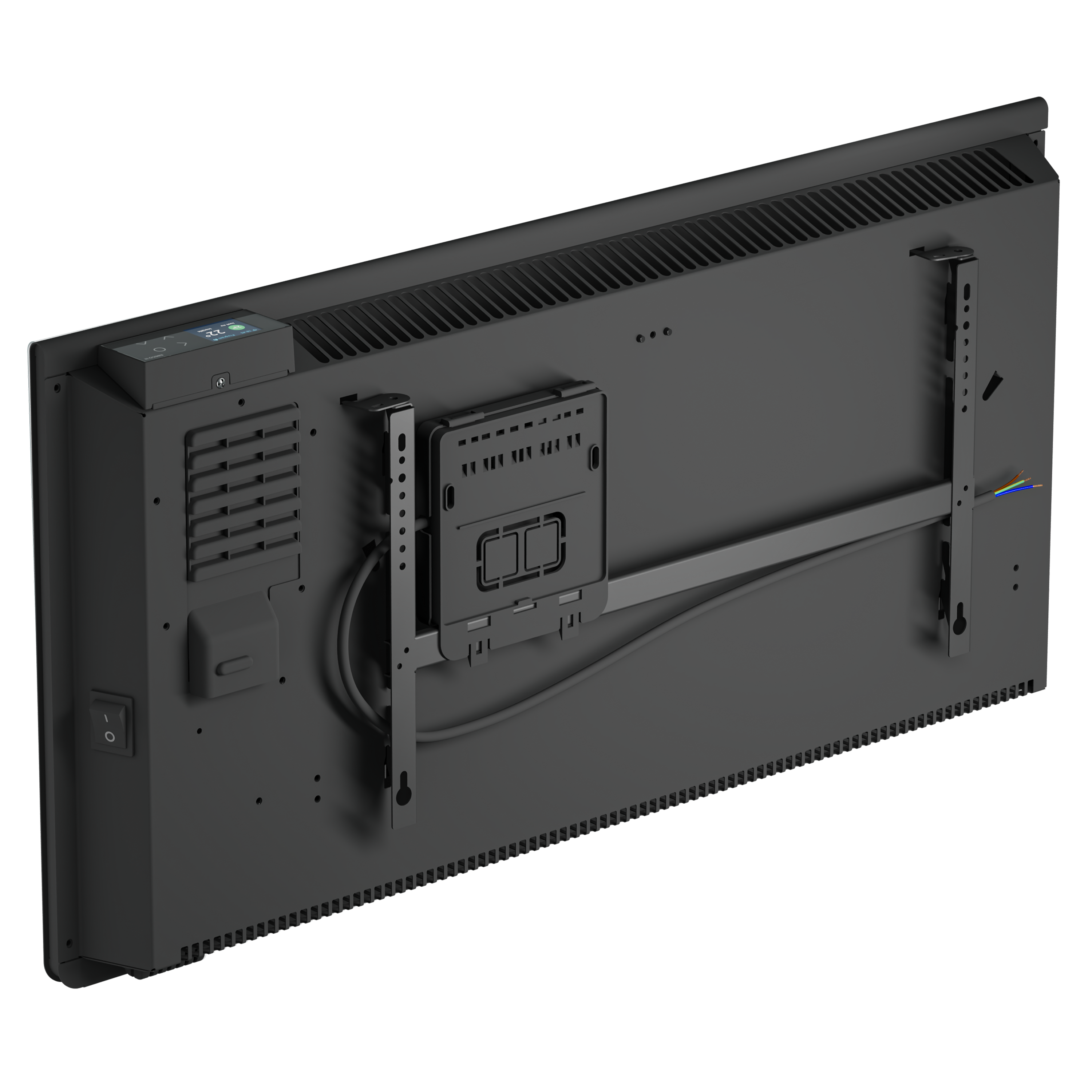 ebeco Wallflex 600 wifi panelovn sort, 400w 230v