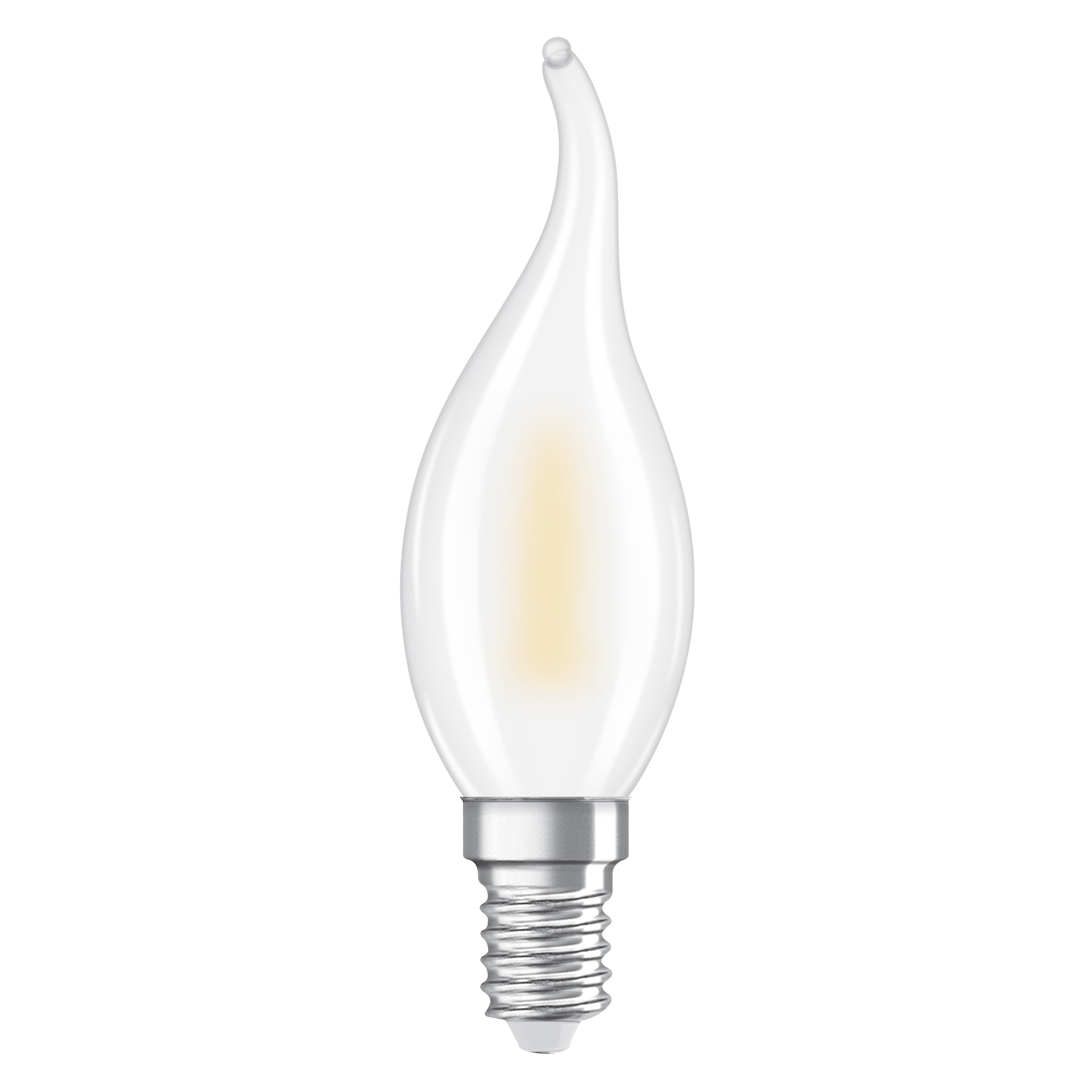 ledvance Ledpære flame cl ba 35 20lm 818 fr e14