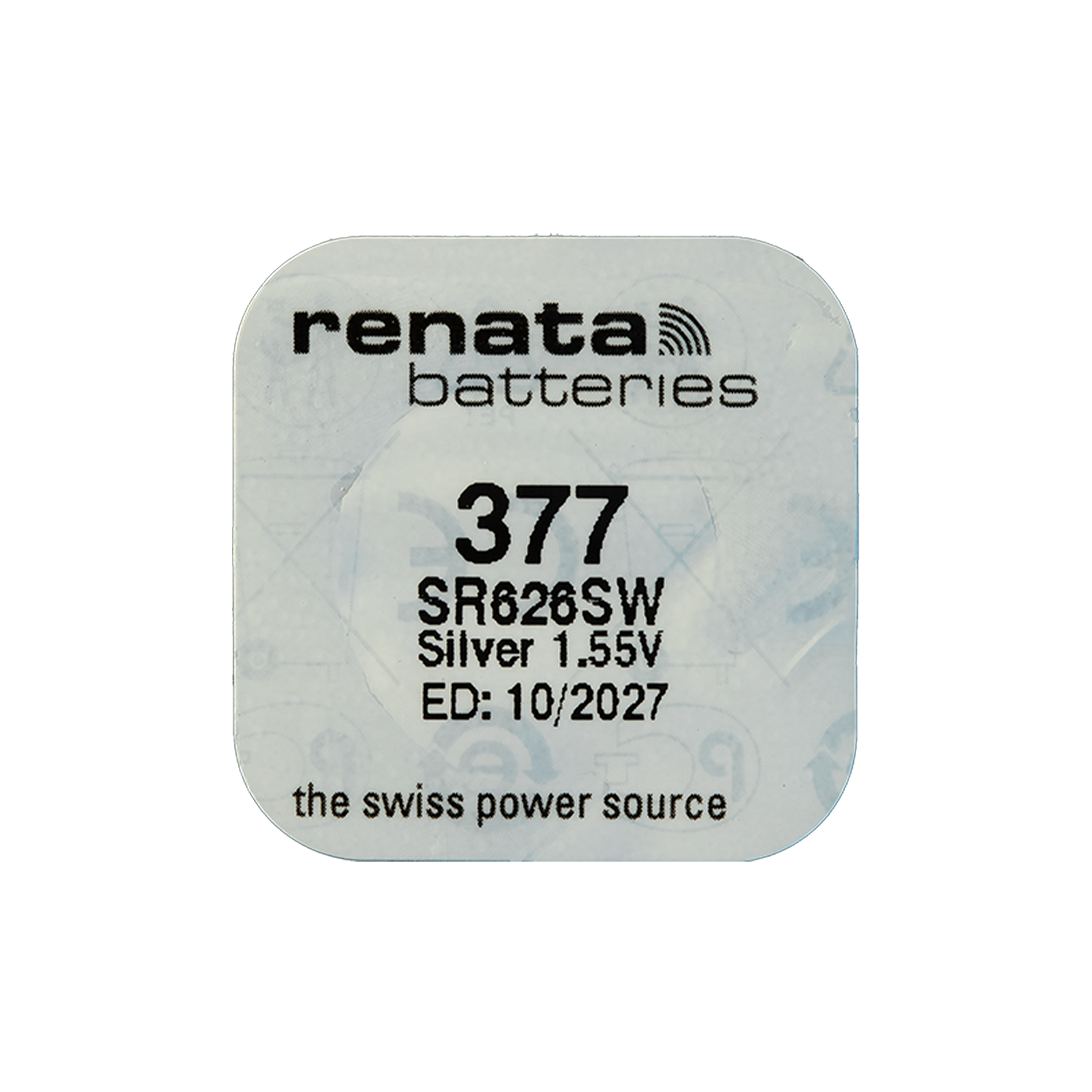 gpbm nordic Batteri sølvoxid 377 1-pack