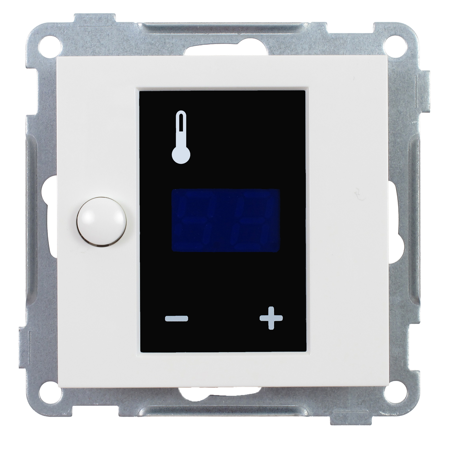 Plus/RS display termostat polarhvit