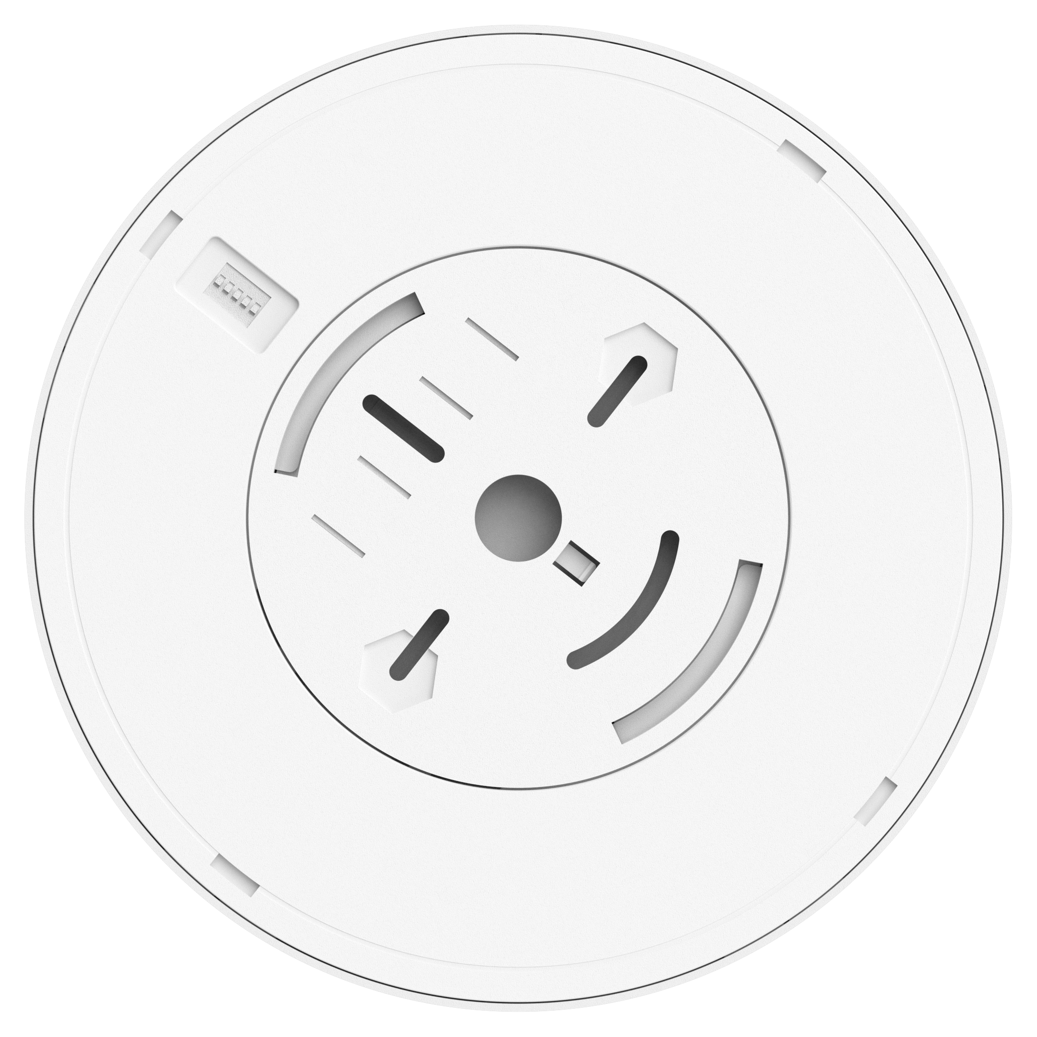 aneta lighting Ring lite 12/225 pir, hvit