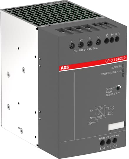 TEHOLÄHDE CP-C.1 24/20.0: 24VDC/20A