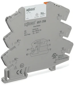 wago Intermediate relay 24 v ac/dc, 1 no/1nc, 6 a
