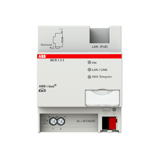 abb Centralenhet knx knx applikation kontroller knx/ip