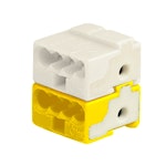 MOUNTING ACCESSORY KNX CONNECTION TERMINAL, WH/YEL