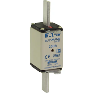eaton Kahvasulake cooper-bussmann 250a/400v, gff- käyrä, koko 02