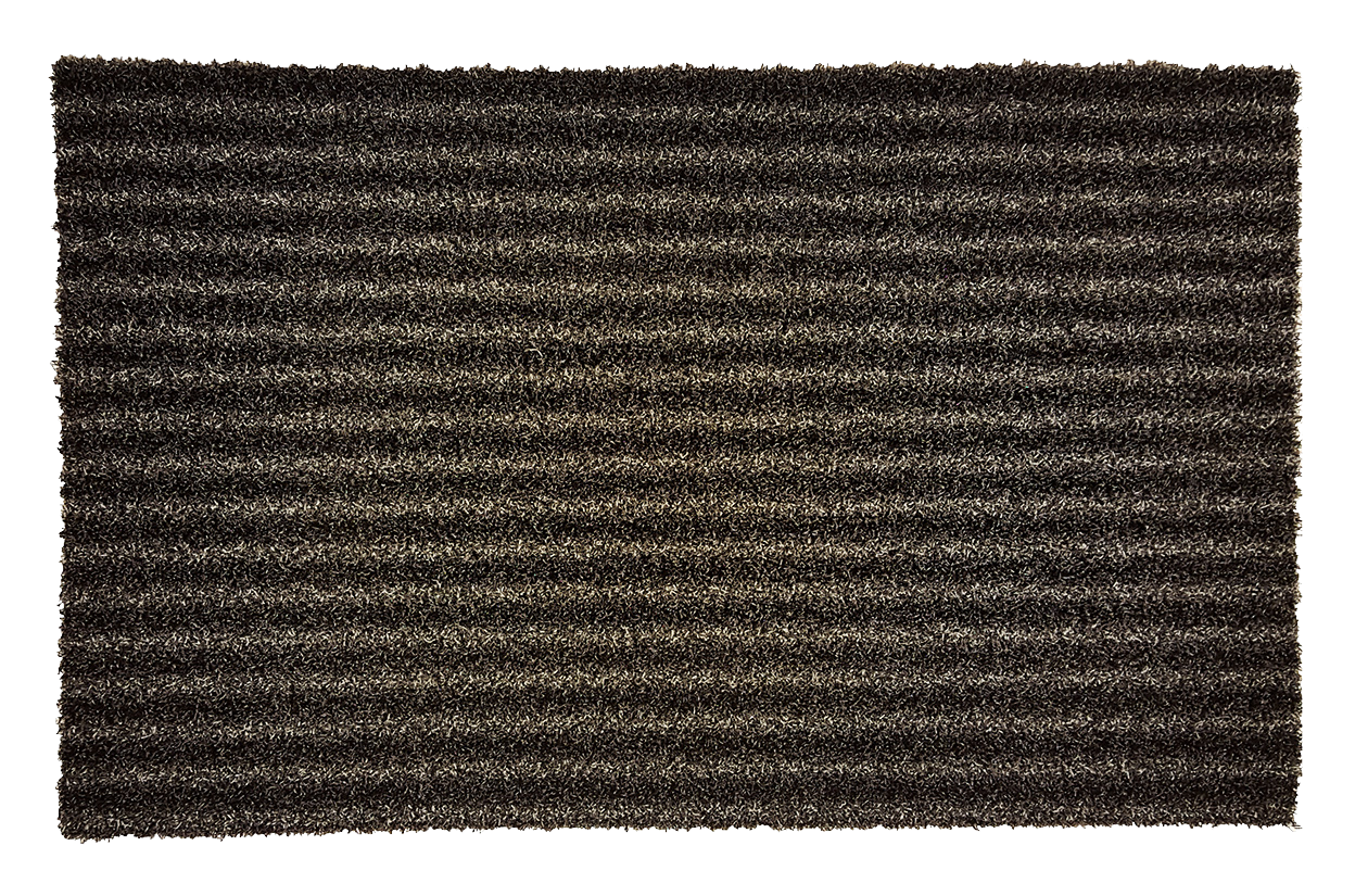 plast-turf Avtorkningsmatta style 55 grå rand 1x20m