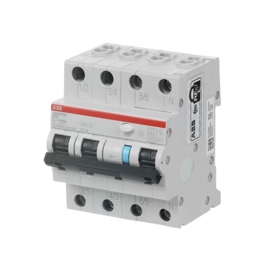 abb Vikavirtajohdonsuojakatkaisija 4-napainen b-käyrä 32a 30ma