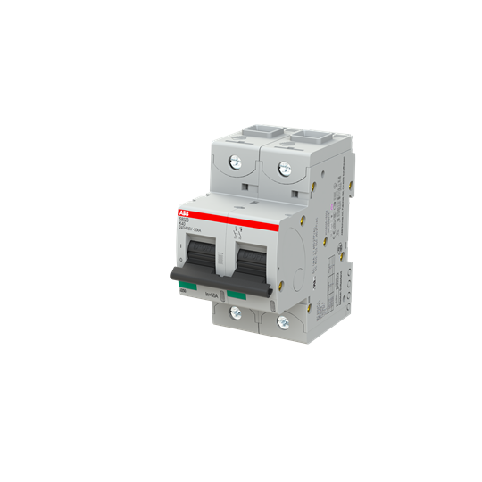 abb Miniature circuit breaker s800 2-poles k-char. 50a